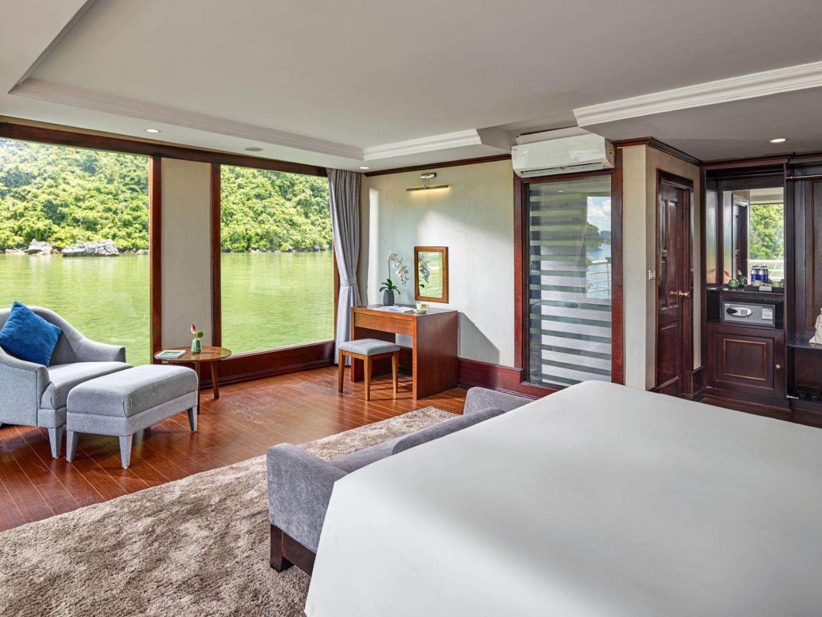 Lotus Boutique Cruise Hotel Hạ Long-öböl Kültér fotó