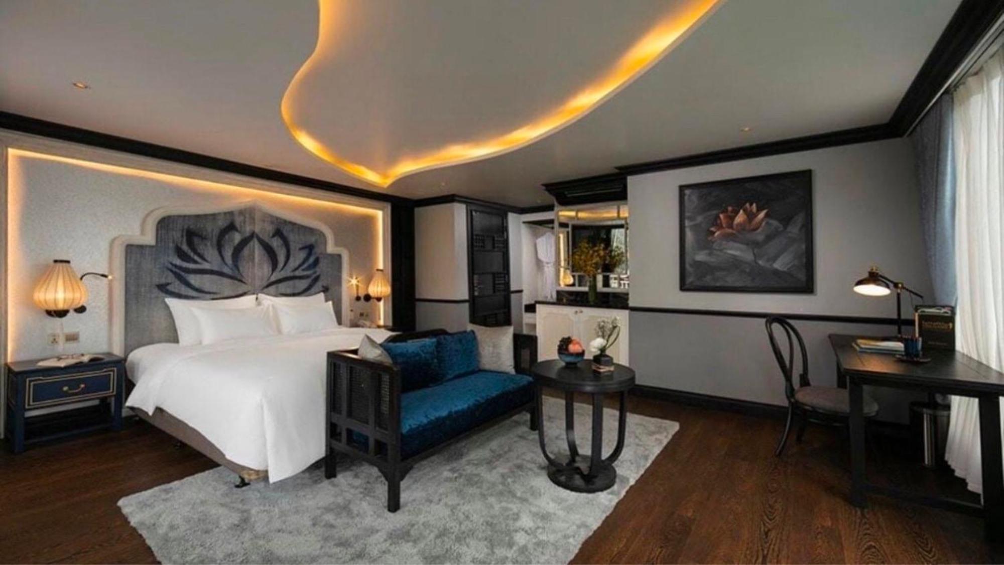 Lotus Boutique Cruise Hotel Hạ Long-öböl Kültér fotó