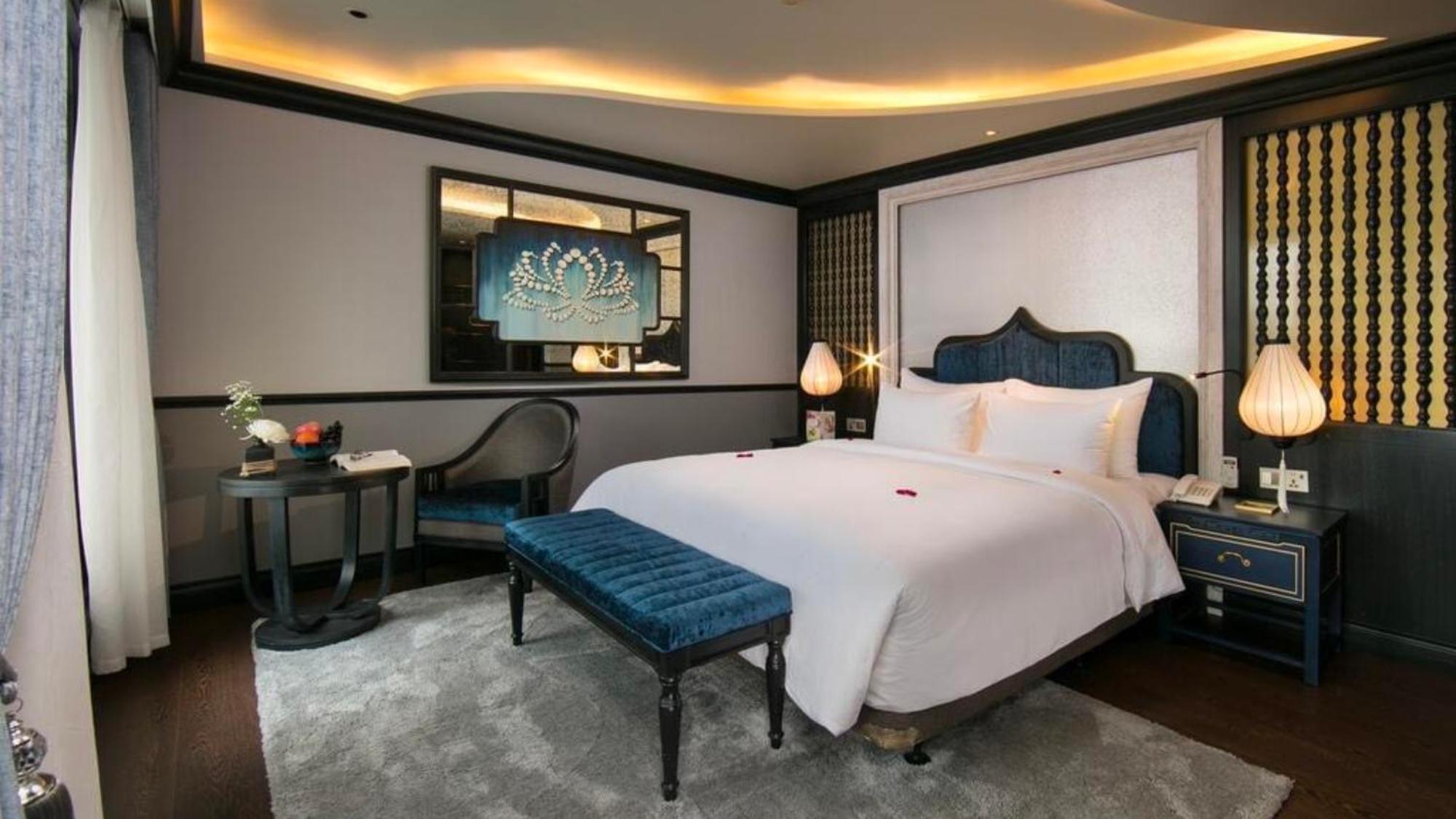 Lotus Boutique Cruise Hotel Hạ Long-öböl Kültér fotó